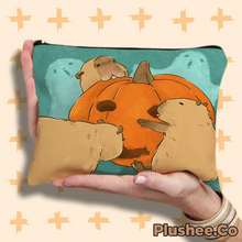 Capybara Designed Zipper Bags