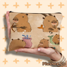 Capybara Designed Zipper Bags