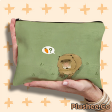 Capybara Designed Zipper Bags