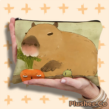 Capybara Designed Zipper Bags