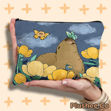 Capybara Designed Zipper Bags