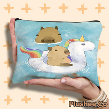 Capybara Designed Zipper Bags